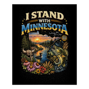 Poster Je me tiens avec Minnesota