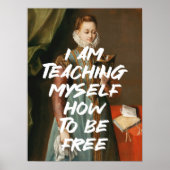 Poster Je M'Enseigne Comment Être Une Renaissance Libre (Devant)