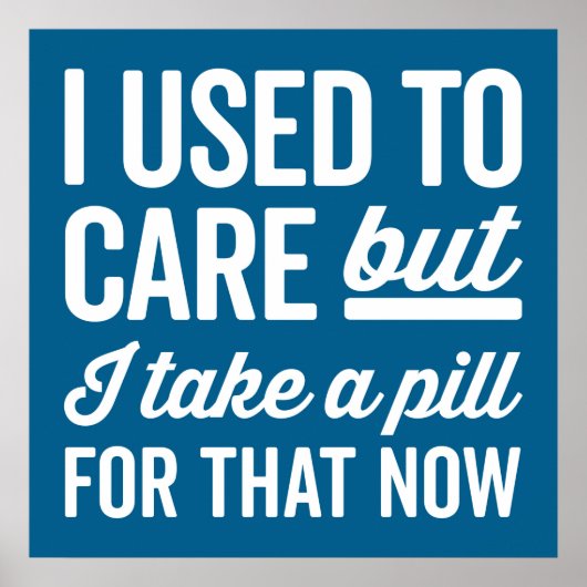 Poster Je M'Intéressais Aux Citations Drôle (Devant)