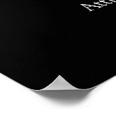 Poster Je n'ai pas de problème d'attitude [XL] (Coin)