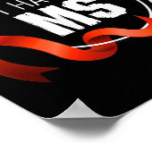 Poster Je N'Ai Pas De Sclérose En Plaques. (Coin)