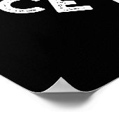 Poster Je N'Ai Que De La Glace Pour Vous Drôle Jeu D'Oeil (Coin)