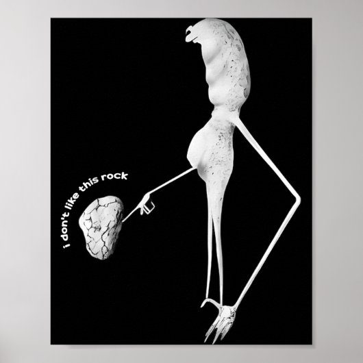 Poster Je n'aime pas ce Rock Marcus le ver Meme Hommes Fe (Devant)