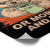 Poster Je n'aime pas les gens et les matins... Café (Coin)