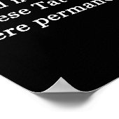 Poster Je N'Avais Aucune Idée Que Ces Tatouages Étaient P (Coin)