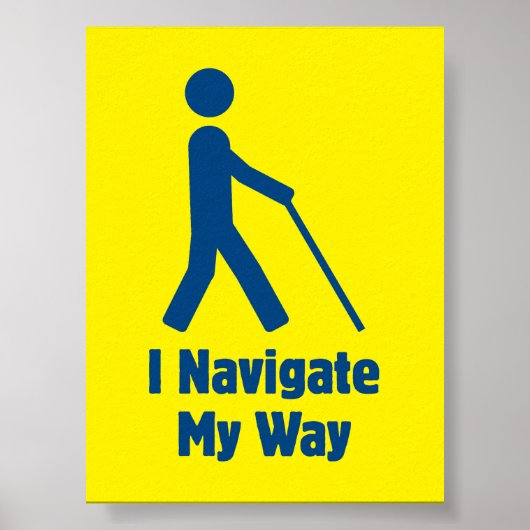 Poster Je navigue à ma façon (Devant)