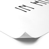 Poster Je ne crois pas aux humains (Coin)