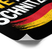 Poster Je Ne Donne Pas De Bière Allemande Schnitzel Wurst (Coin)