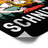 Poster Je Ne Donne Pas De Bière Schnitzel Wurst Funny Ger (Coin)