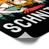 Poster Je Ne Donne Pas De Bière Schnitzel Wurst Funny Pr  (Coin)