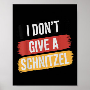 Poster Je Ne Donne Pas De Schnitzel _1