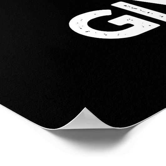 Poster Je ne donne pas un pistolet à fruits sassy Fig (Coin)