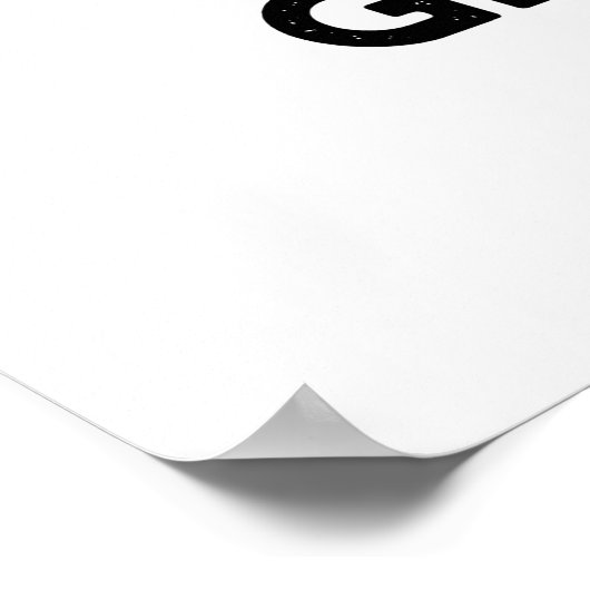 Poster Je ne donne pas un pistolet à fruits sassy Fig (Coin)