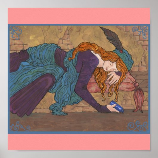 Poster Je ne dors que (Devant)