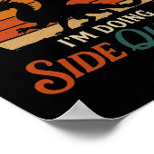 Poster Je ne fais pas de procrastination Je fais des quêt (Coin)