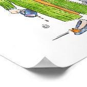 Poster Je ne fais pas la déclaration vraie du matin, dess (Coin)