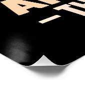 Poster Je ne mange rien qui péte (Coin)