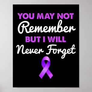 Poster Je ne me souviendrai peut-être pas Je n'oublierai