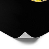 Poster "Je Ne M'En Soucie Pas" Mignonne Conception D'Expr (Coin)