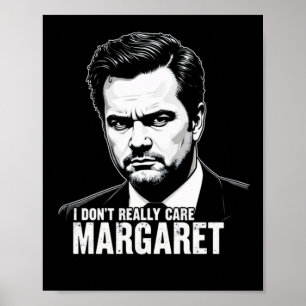 Poster Je ne m'intéresse pas vraiment Margaret Moments 20