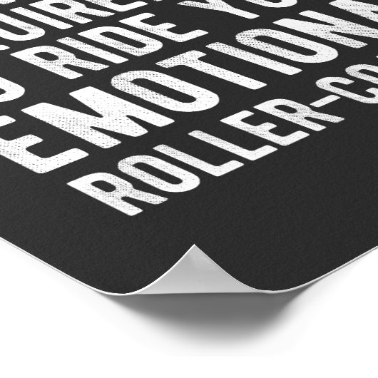 Poster Je ne pense pas que je réponde à l'exigence de hau (Coin)