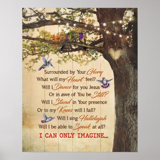 Poster Je Ne Peux Imaginer Que Le Colibri (Devant)