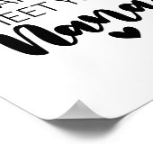 Poster Je ne peux pas attendre de vous rencontrer Nana Gr (Coin)