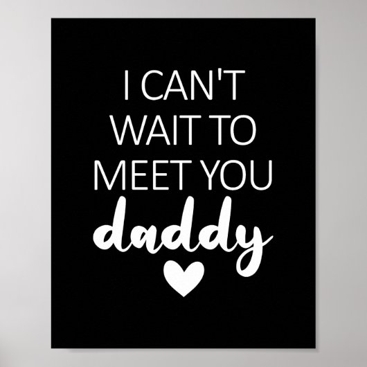 Poster Je ne peux pas attendre de vous rencontrer Papa Gr (Devant)