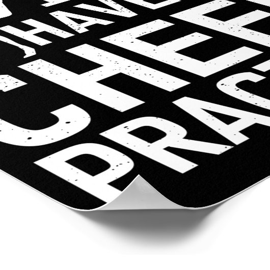 Poster Je Ne Peux Pas Avoir Une Pratique De Cheerled Exer (Coin)