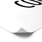 Poster Je ne peux pas concentrer le jeu de citron drôle (Coin)