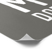 Poster je ne peux pas être tenu pour responsable de ce qu (Coin)