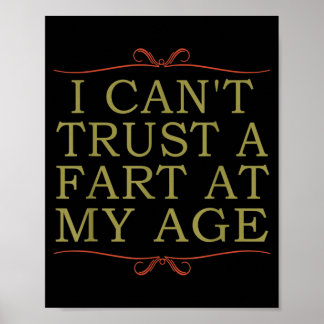 Poster Je ne peux pas faire confiance à un pet à mon anni