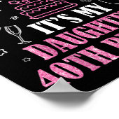 Poster Je ne peux pas garder le calme C'est le 40e annive (Coin)