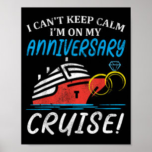 Poster Je ne peux pas garder le calme Je suis sur ma mer
