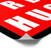 POSTER JE NE PEUX PAS LIBÉRER LES HUGS (Coin)