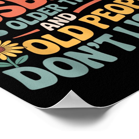 Poster Je ne peux pas me disputer avec mon mari drôle mar (Coin)