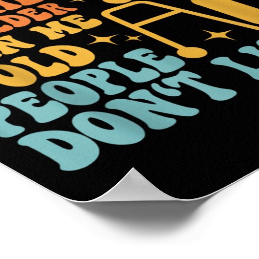 Poster Je ne peux pas parler avec mon copain, il est plus (Coin)