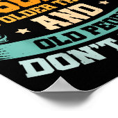 Poster Je ne peux pas parler avec mon mari Il est plus âg (Coin)