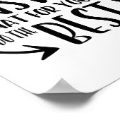 Poster Je ne peux pas répondre que pour vous faites juste (Coin)