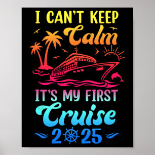 Poster Je ne peux pas rester calme c'est ma première croi