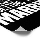 Poster Je ne peux pas rester calme, ma meilleure amie se (Coin)