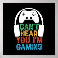 Je ne peux pas t'entendre Je suis en jeu