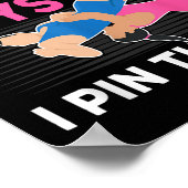 Poster Je ne pourchasse pas les garçons Je ne les pourcha (Coin)