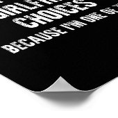 Poster Je ne remets jamais en question les choix de ma pe (Coin)