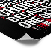 Poster Je ne remets jamais en question les choix de ma pe (Coin)