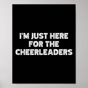 Poster Je ne suis ici que pour les cheerleaders