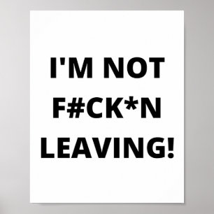POSTER JE NE SUIS PAS FOU #CKN QUITTANT !