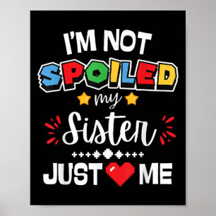 Poster Je ne suis pas jaloux, ma sœur m'aime juste jeu vi