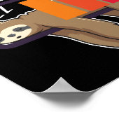 Poster Je ne suis pas lazy juste économiser de l'énergie (Coin)