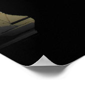 Poster Je ne suis pas malchanceux - haiku (Coin)